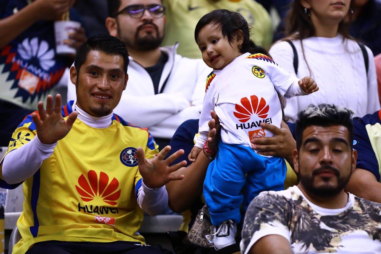Ciudad de México, 2 de diciembre de 2018. , durante el partido de vuelta de los Cuartos de Final torneo Apertura 2018 de la Liga Bancomer MX, entre las Aguilas del América y los Diablos Rojos del Toluca, celebrado en el estadio Azteca. Foto: Imago7/Eloisa Sanchez