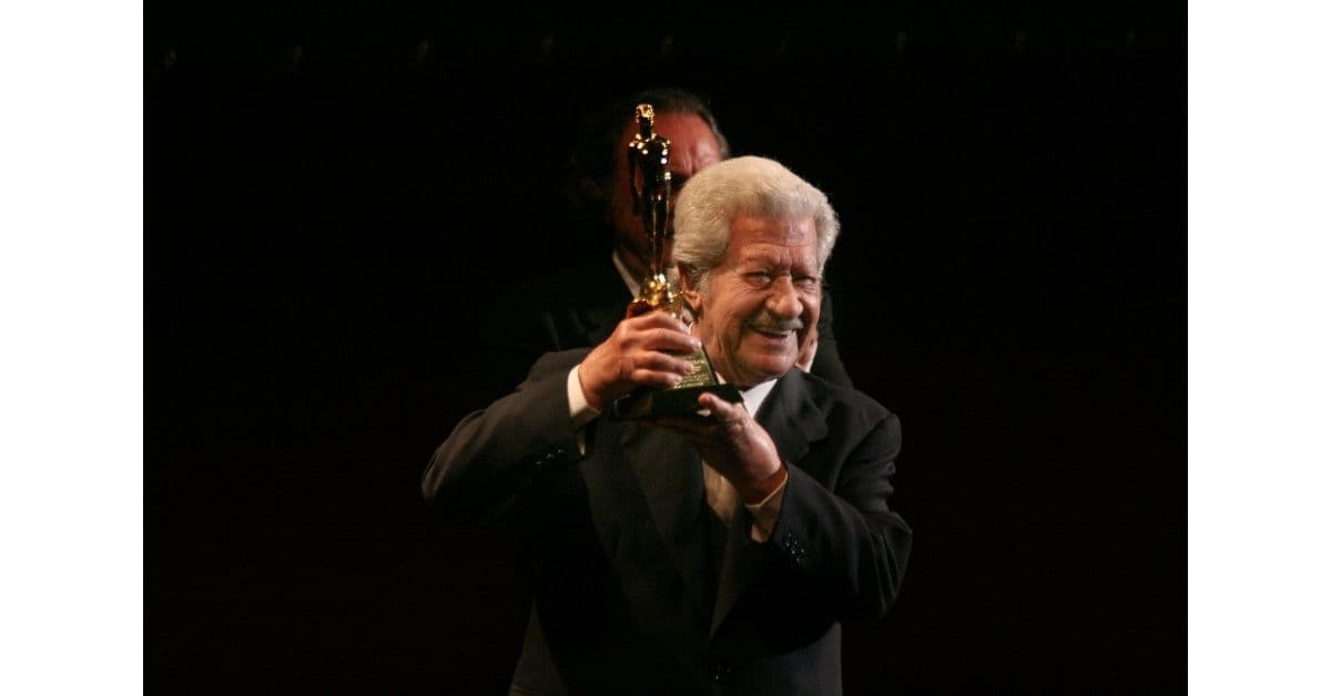 Ignacio López Tarso con Ariel de Oro