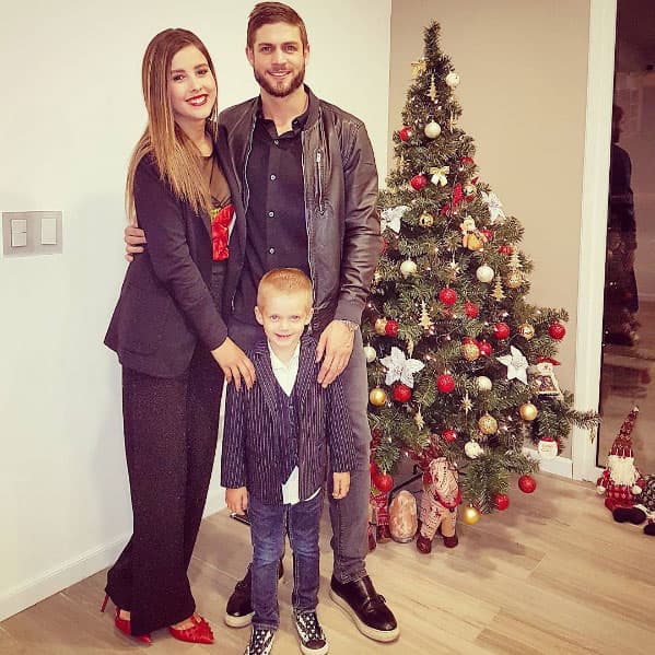 En Navidad Paulina viajó a Argentina para conocer a toda la familia de su novio.