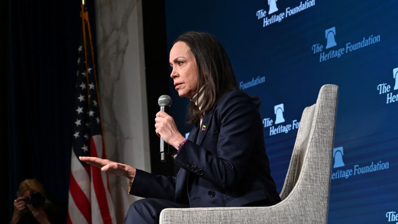 Delcy Rodríguez es comunista, representa al régimen de Rusia, China e Irán: María Corina Machado