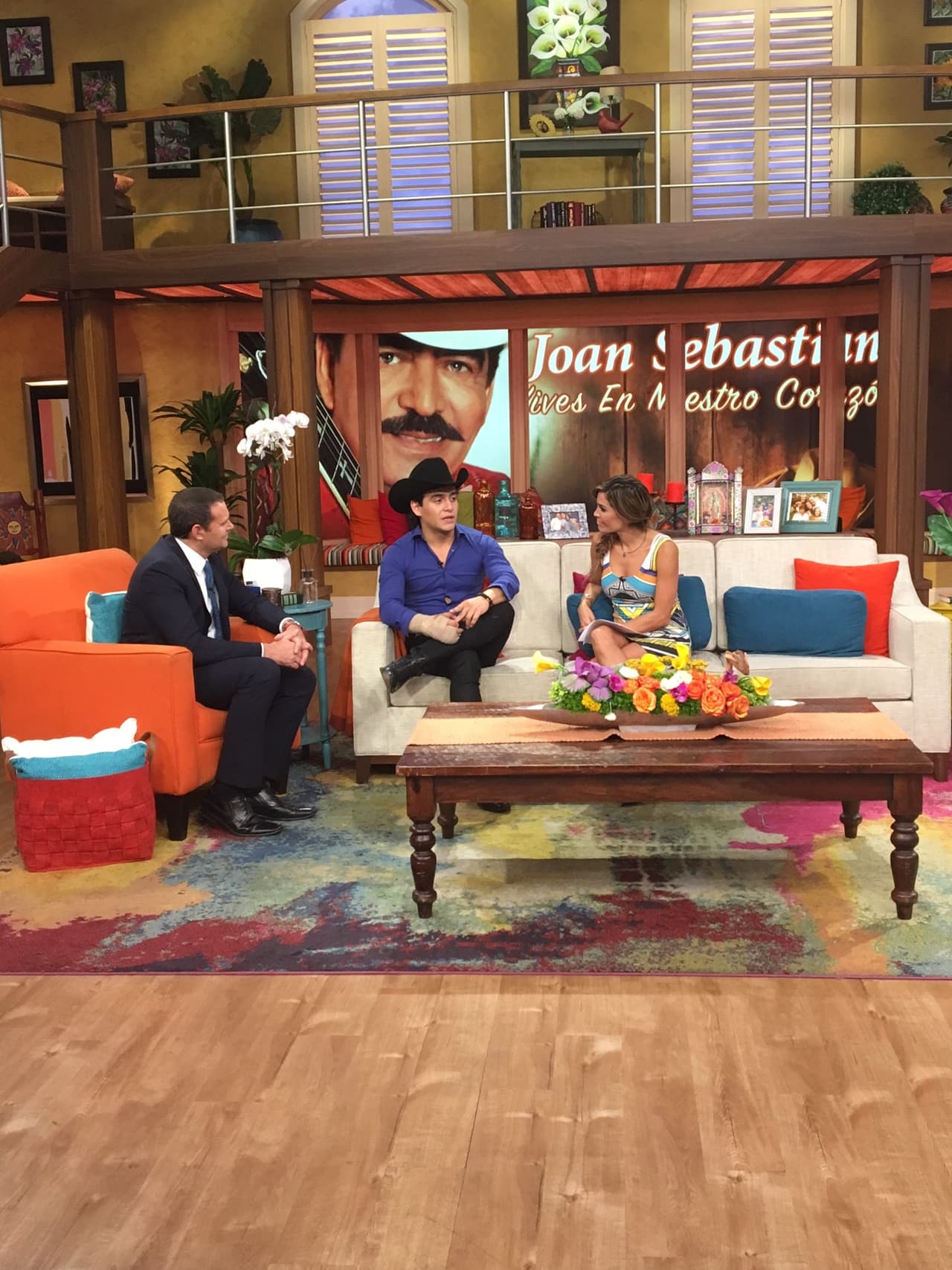 Revivir los momentos al lado de su padre le hicieron derramar una que otra lágrima.