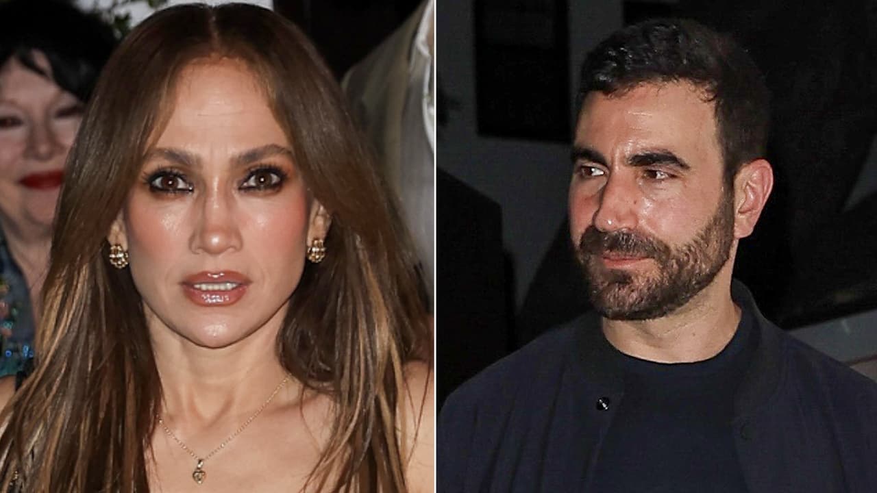 JLo y Brett Goldstein son captados en exclusiva fiesta: fuente asegura que sí están “saliendo”