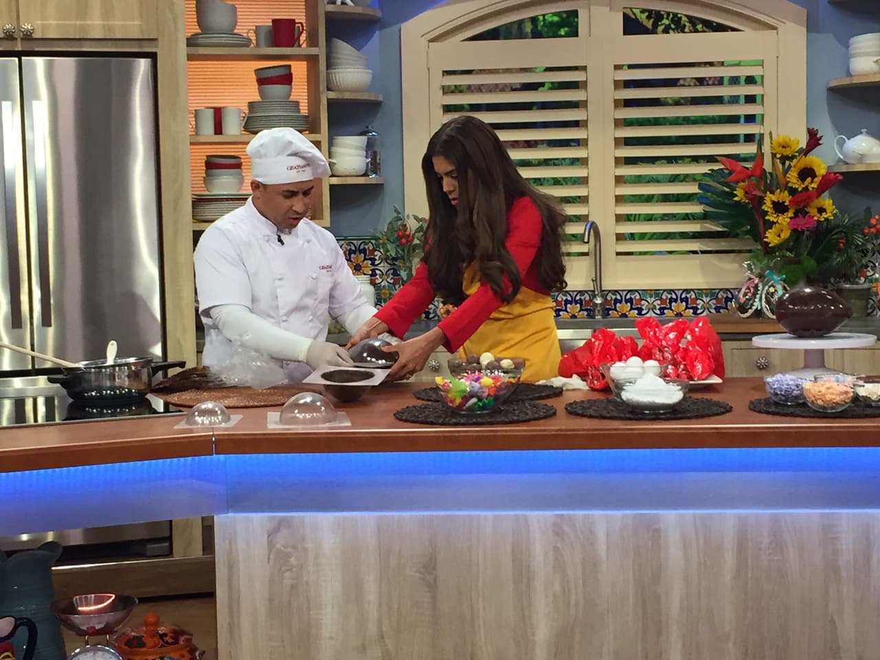 Francisca aprendió a hacer huevos de Pascua. ¡Hay para todos en el programa!