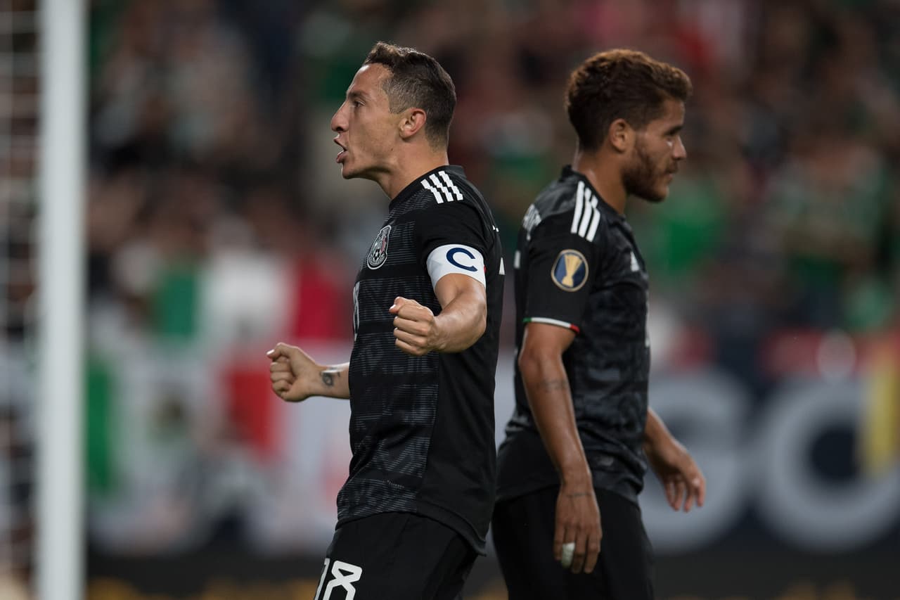Así festejó el capitán del Tricolor, de manera efusiva pero con justa razón, la pelota la puso muy colocada y lejos del portero canadiense.