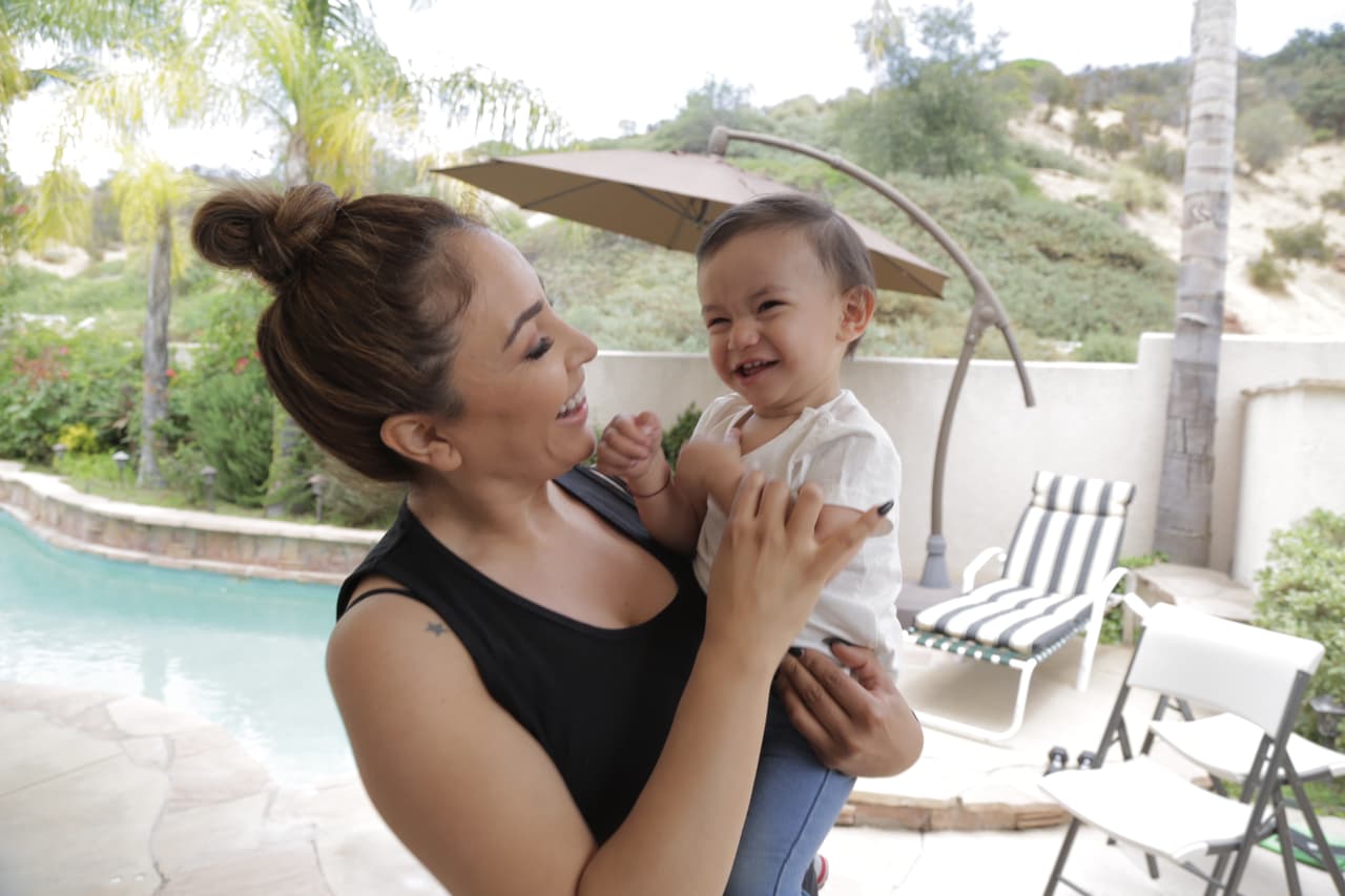 'Mi mamá es muy chistosa'.