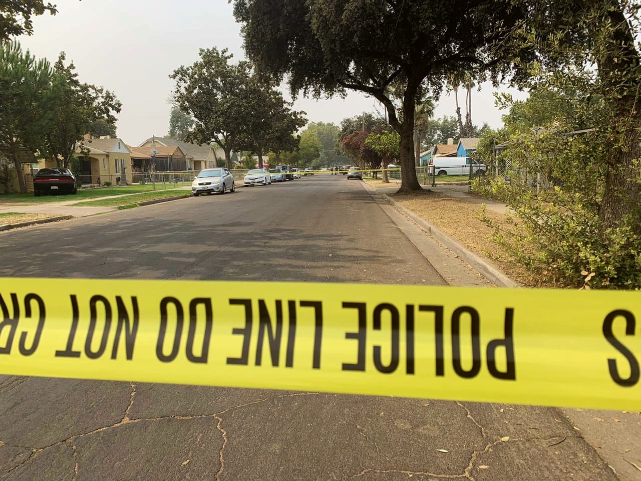 Balacera en la esquina de las avenidas Madison con la Maple