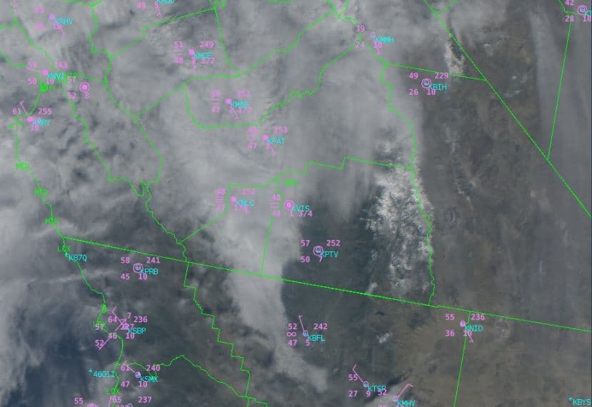 Una densa niebla afecta a algunas carreteras del Valle Central 