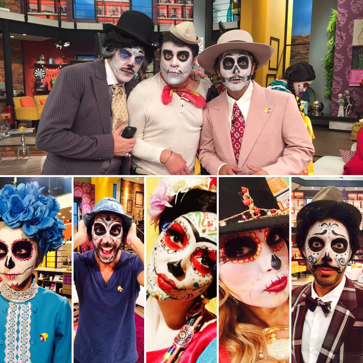 Nuestra celebración del Día de Muertos fue muy colorida; este año honramos la memoria de grandes estrellas del cine y la televisión mexicana.