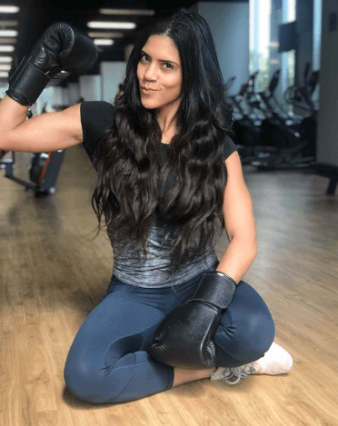 Un entrenamiento que se ha hecho visible en su cuerpo pero también en su estado de ánimo, ya que también es la mejor terapia para recargar de energías.