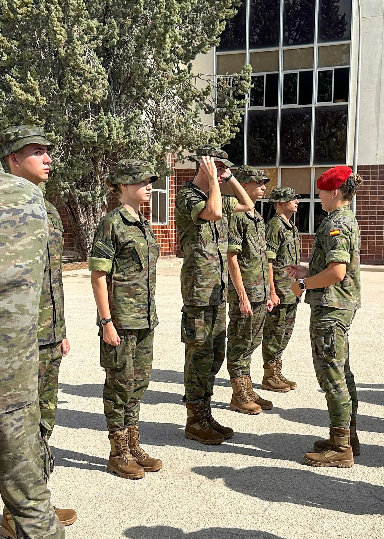 Las primeras dos semanas de la nueva cadete en la academia serán de adaptación. Después de estas, iniciará el curso académico, según reporta El País.