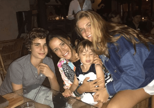 También; Alan nos dejó ver lo grandes y guapos que están todos sus retoños.