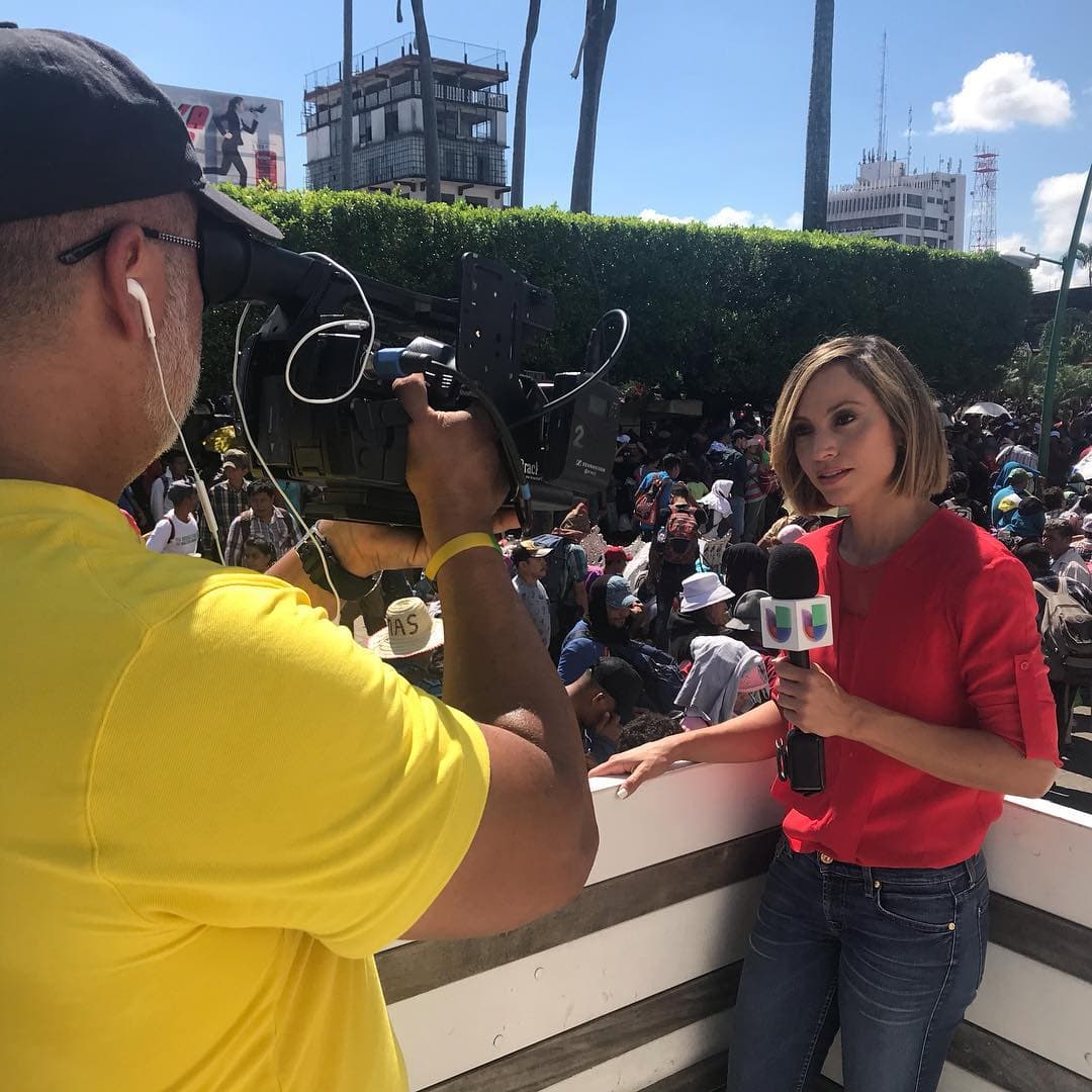 Sí, estamos hablando de nuestra querida Satcha Pretto, quien se entregó al periodismo y desde el año 2011 la vemos en Despierta América.