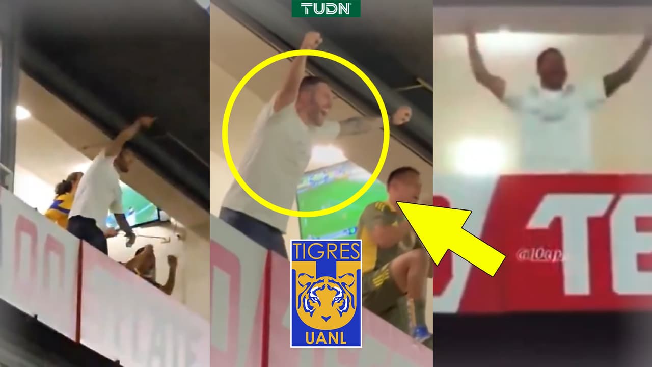 La viral celebración de Gignac tras el polémico triunfo de Tigres 