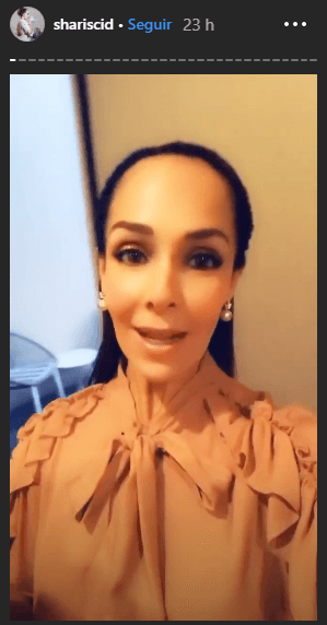 En sus historias de Instagram confesó que se sentía "contenta" por acudir a un evento tras no hacerlo en mucho tiempo.