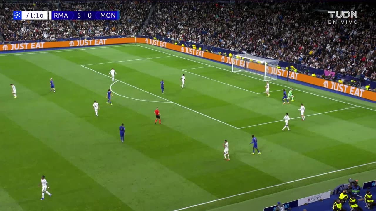 ¡GOL!  anota para AS Monaco. Jordan Teze