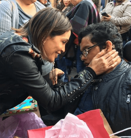 Puro amor en San Antonio. Karla se despidió con el corazón llenito de su cariño.
<br>