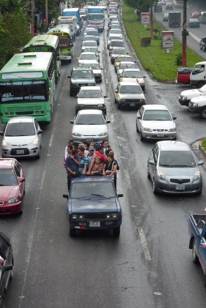 En tan sólo tres días se registraron cuatro accidentes en los que estuvieron involucrados autobuses.