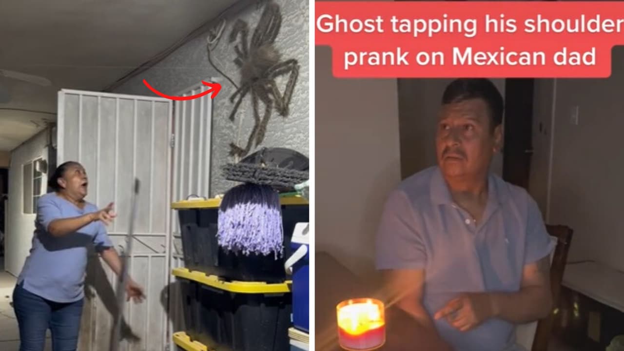 Joven asusta a sus padres mexicanos con las bromas más creativas: sus reacciones te harán reír
