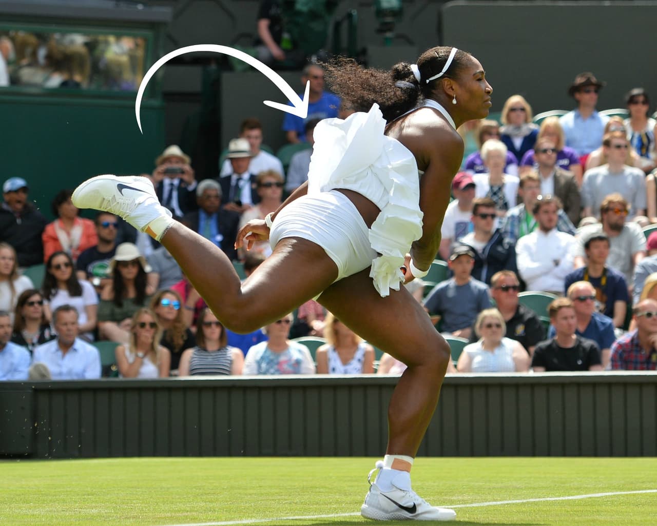 Selena Williams devolvió el modelo de vestido que Nike le había proveído para el Wimbledon