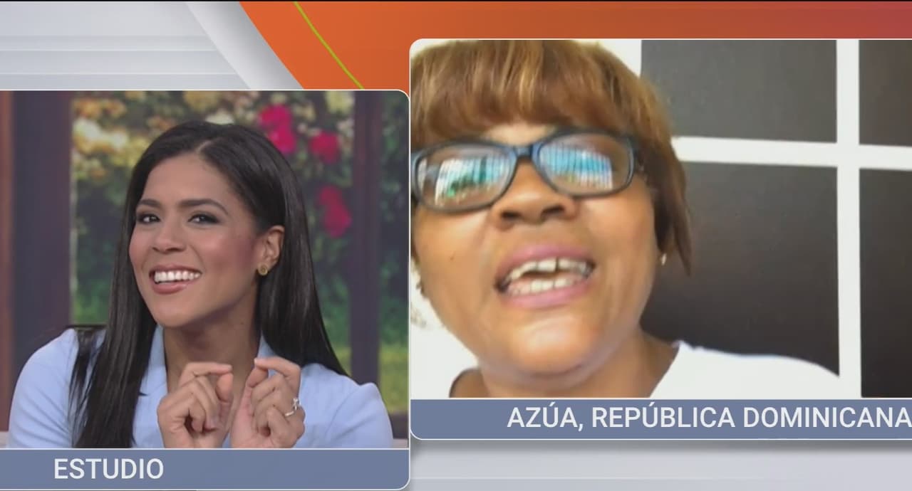 La señora Divina le cantó 'Feliz cumpleaños' pero en una versión solo para Francisca.