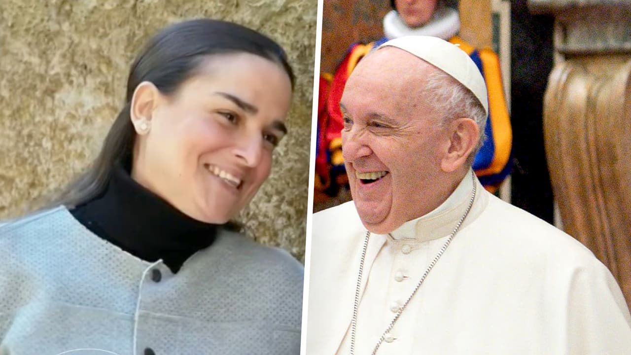 La mexicana que vive dentro de Vaticano: su historia de amor con un guardia suizo del papa