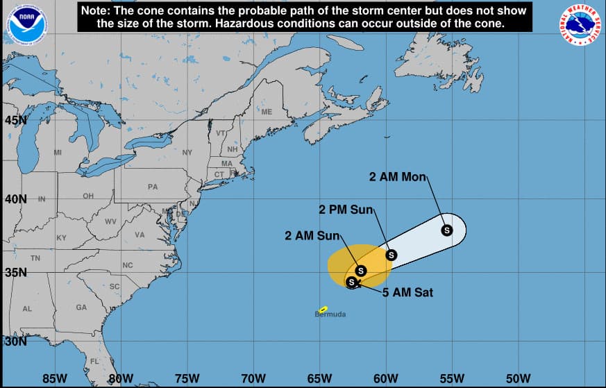 Antes del inicio oficial de la temporada, se forma Ana, la primera tormenta con nombre del Atlántico