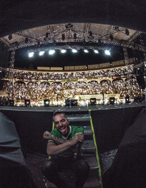 En la capital mexicana actuó por primera vez en el Auditorio Nacional, uno de los escenarios más importantes del País Azteca.