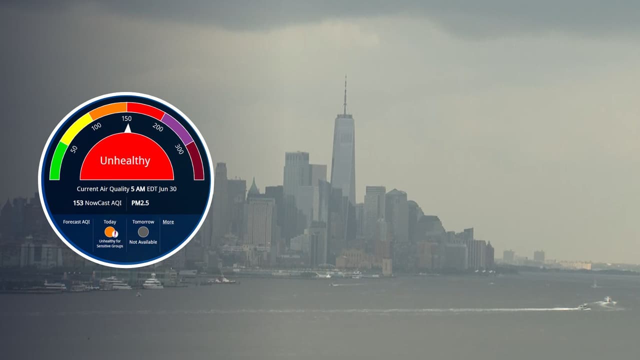 Empeora calidad del aire en Nueva York; piden cuidar a personas sensibles y niños