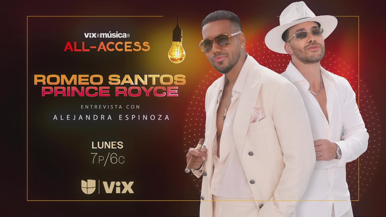 Romeo Santos y Prince Royce frente a frente en 'Better Late Than Never'