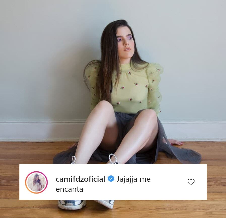 Las imágenes fueron comentadas por cientos de usuarios, entre ellos Camila Fernández, la hija del cantante Alejandro Fernández, quien también está embarazada.
<br>