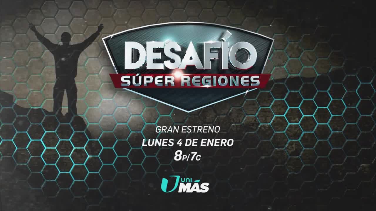 Desafío Súper Regiones llega a UniMás: gran estreno lunes 4 de enero