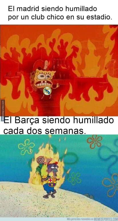 Diviértete con los mejores memes de la derrota 3-0 del Barcelona en UEFA Champions League.