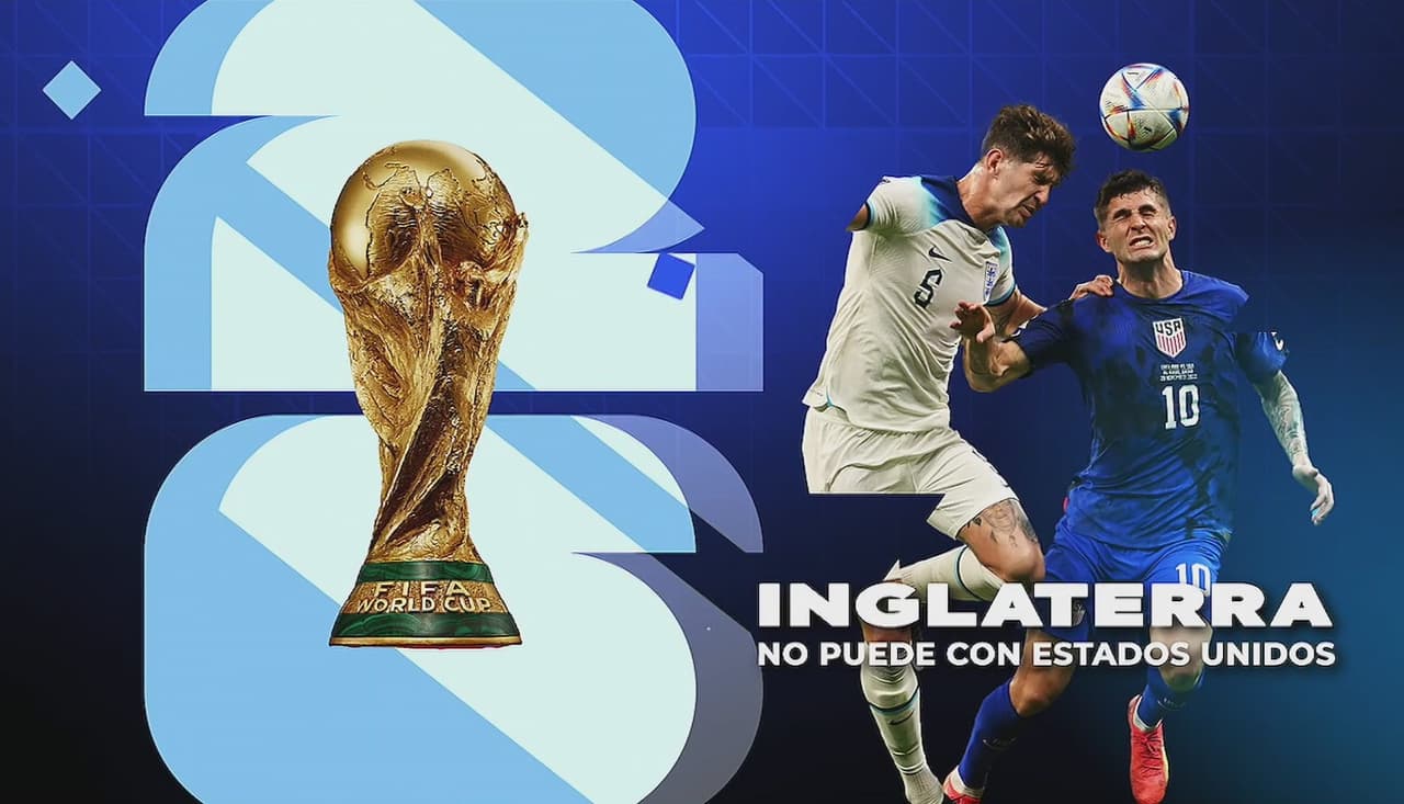 Inglaterra no puede con Estados Unidos en Copas Mundiales
