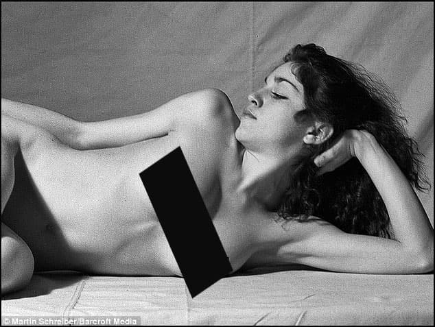 Y a ella no le importó que sacaran a la luz estas fotos de su pasado.