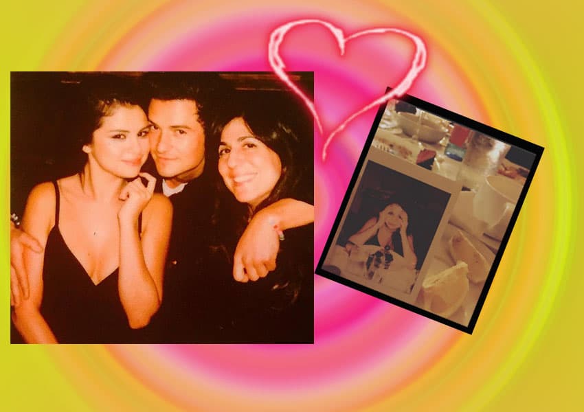 Hace unos días también se le vio muy contenta junto al galán Orlando Bloom.