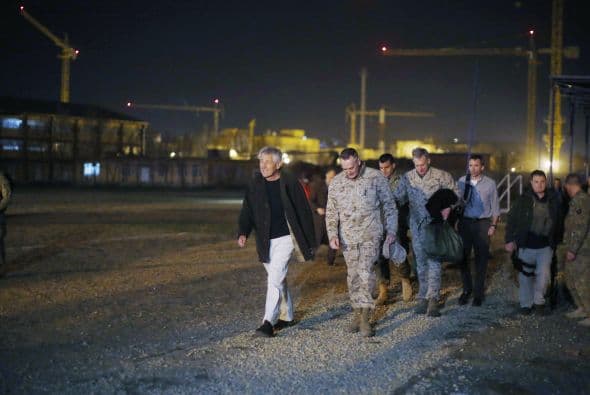 Durante esta visita que durará varios días, el ministro estadounidense debe reunirse con militares desplegados en Afganistán y con varios responsables afganos, entre ellos el presidente Hamid Karzai.