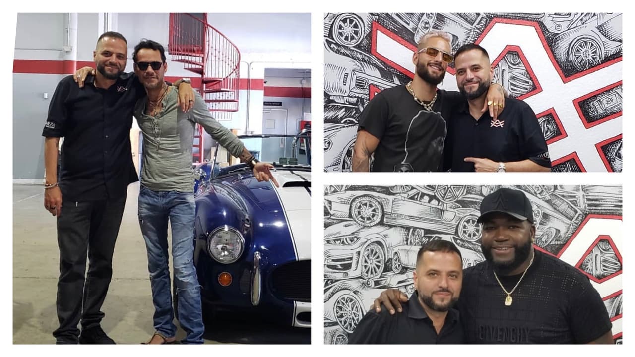 Personalidades como Maluma, el 'Papi'Ortiz y Marc Anthony han contratdo los servicios de Alex Vega y conducen un auto diseñado por él.
