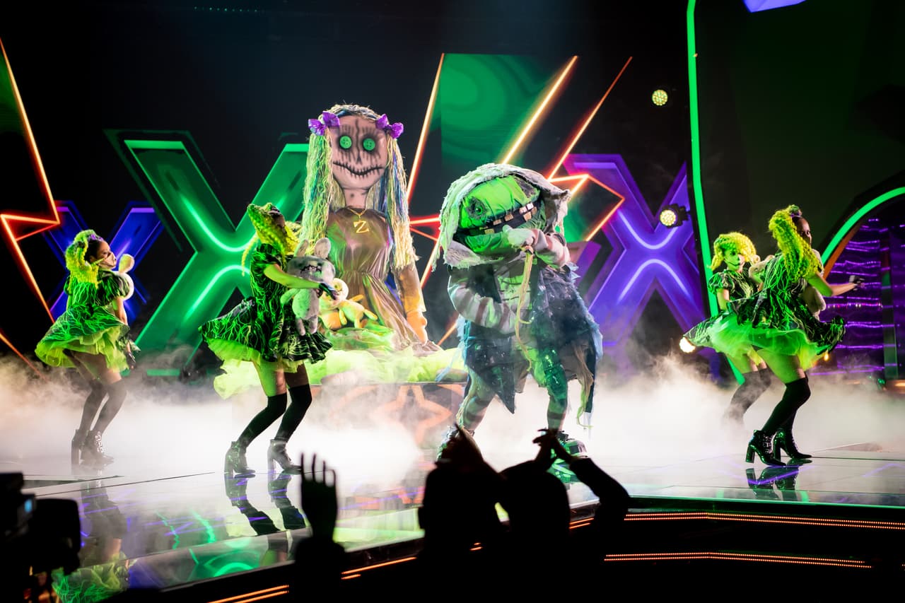 El ritmo urbano se apoderó del escenario con la segunda actuación de Zombie, quien interpretó ‘Callaíta’, de Bad Bunny y Tainy.