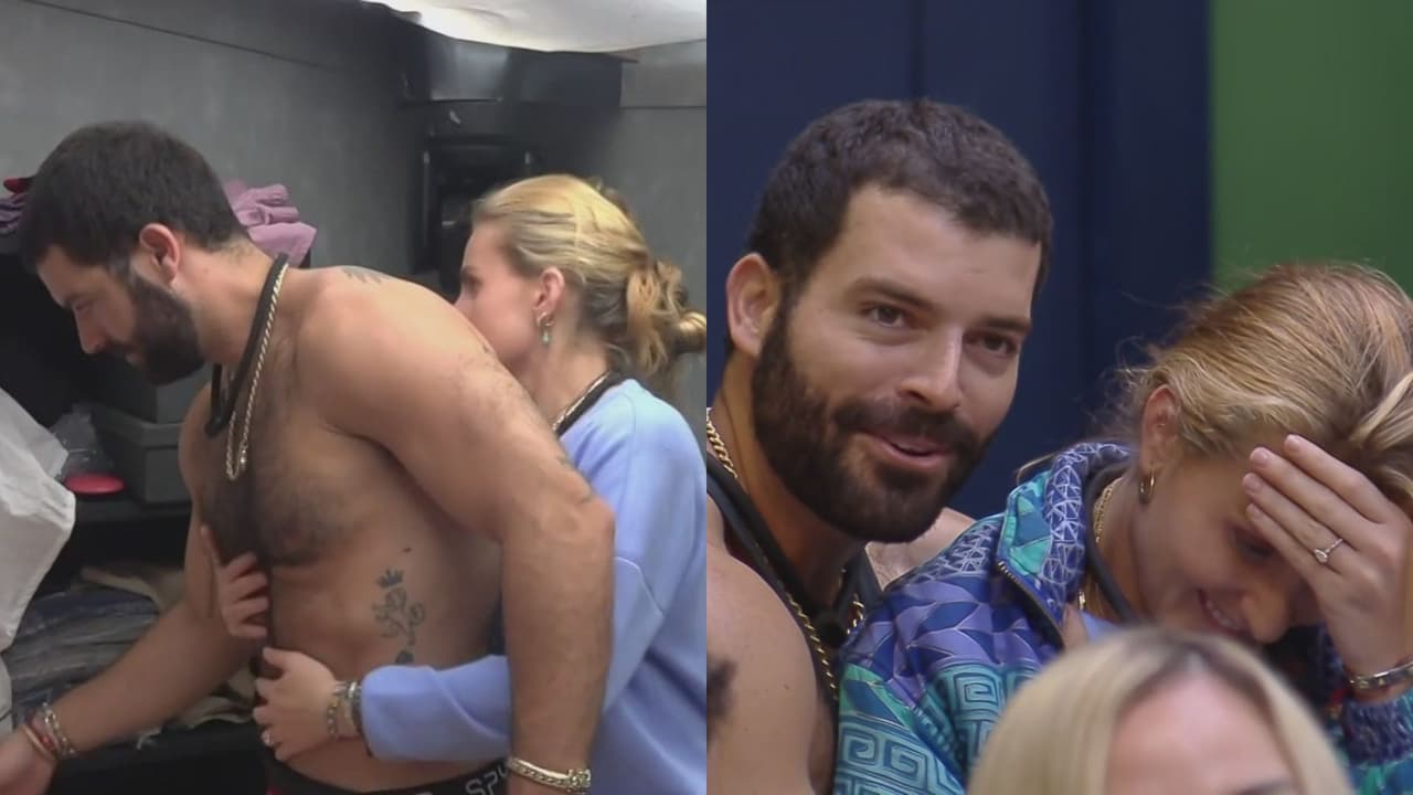 ¿Adrián y Nuja se dejan llevar por la pasión en La Bodega? Así captaron a la romántica pareja