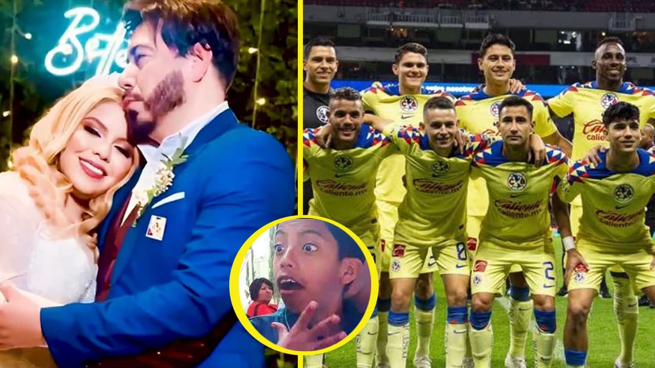 Novios demuestran su fanatismo con boda temática del Club América que se hizo viral: "Así sería la mía"
