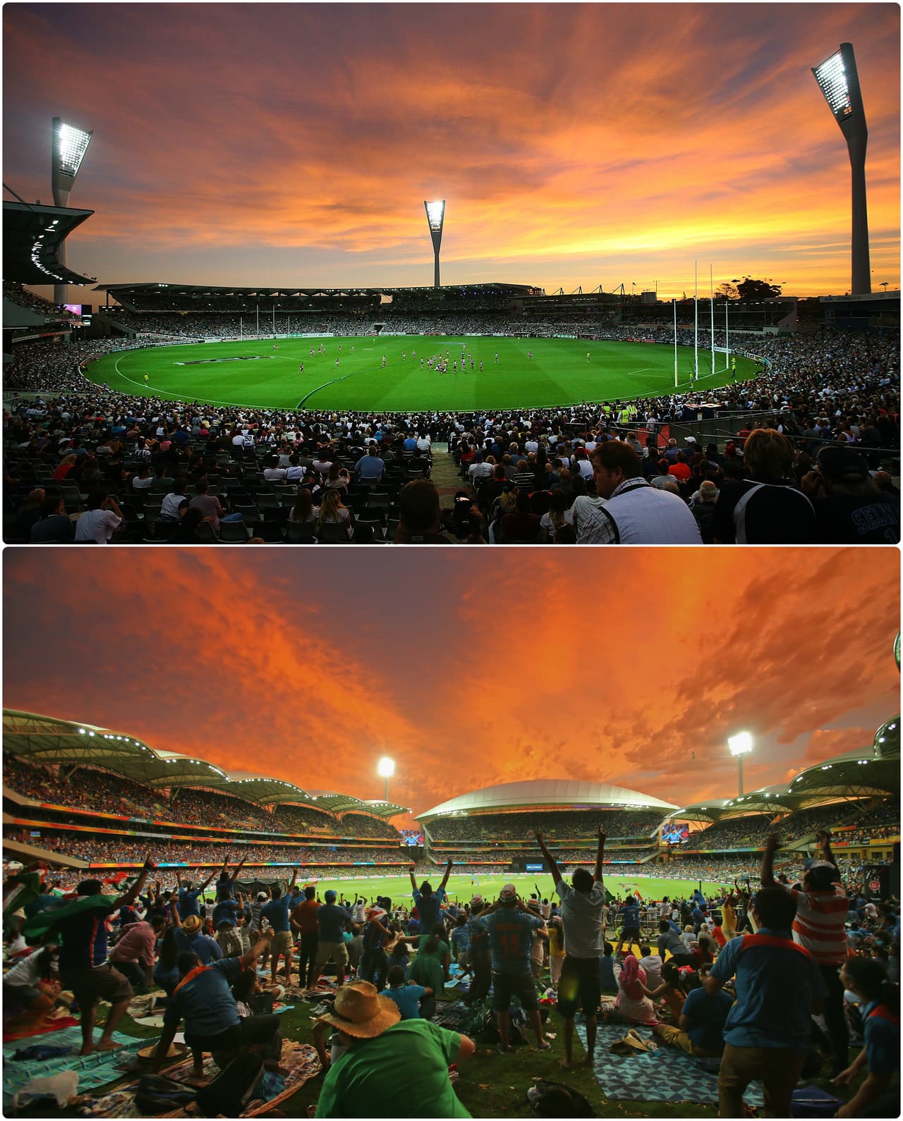 Entonces Australia enloqueció por el fútbol. Los estadios del ovoide del rugby se convirtieron de pronto en estadios para el balón esférico del número 5.