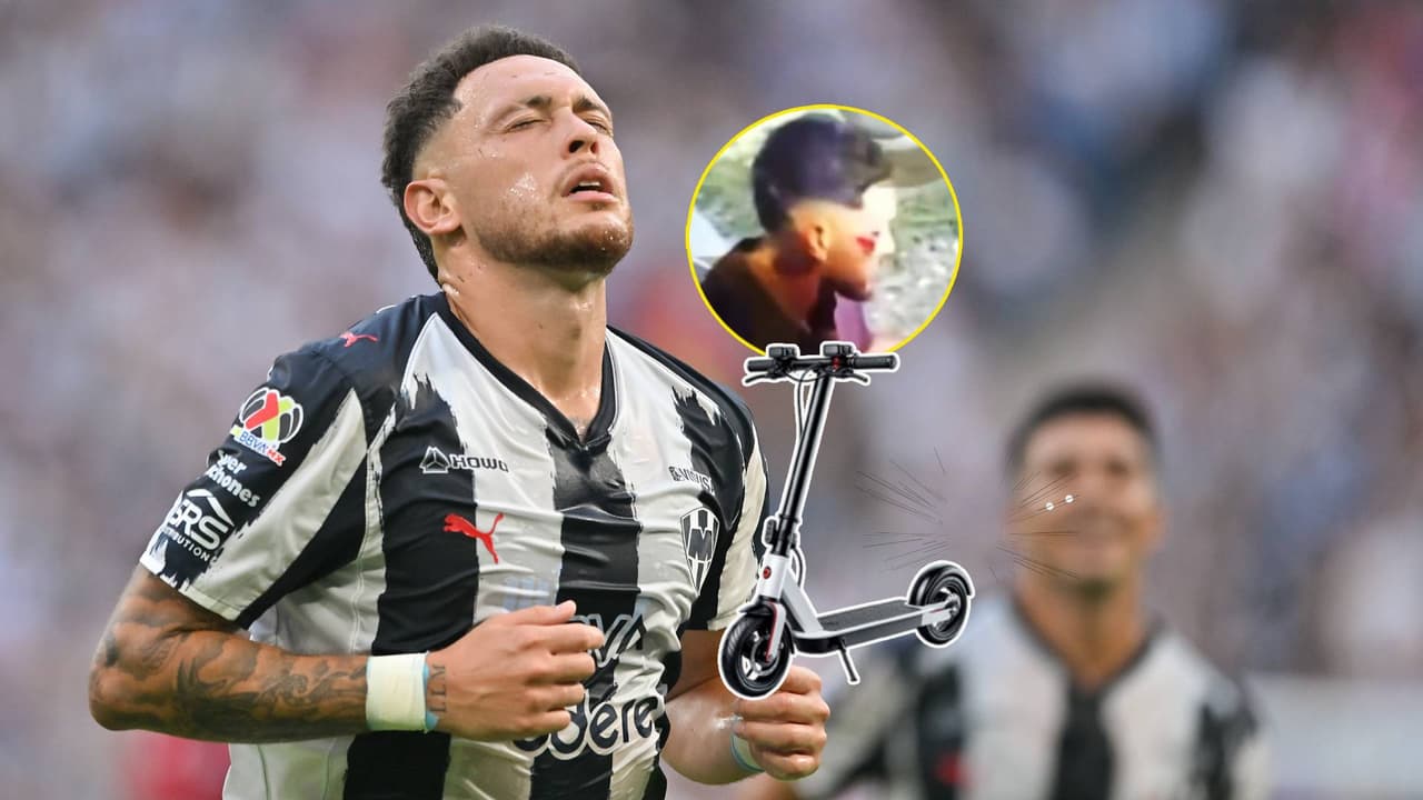 Revelan video tras caída de Lucas Ocampos de un scooter
