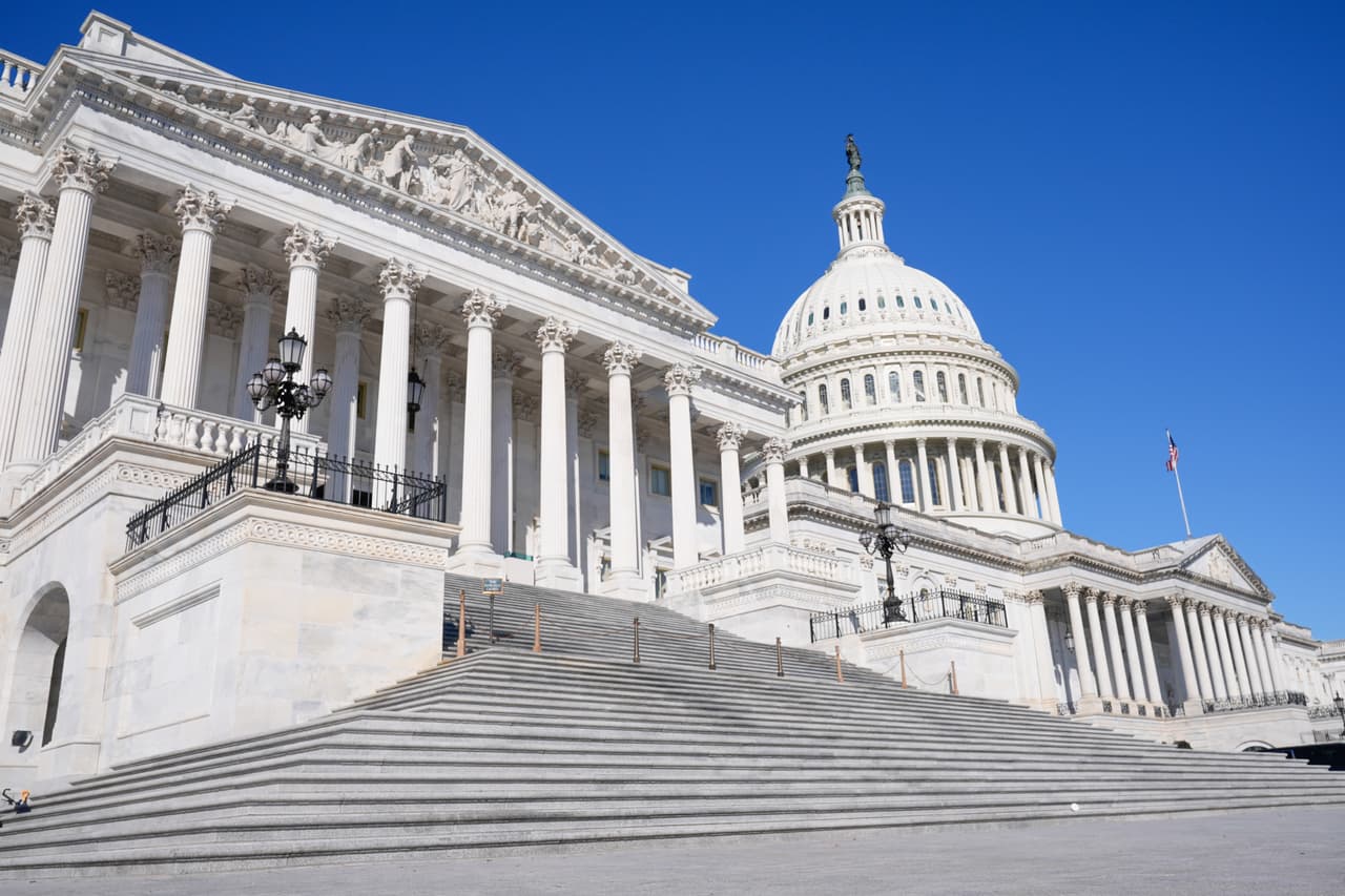 The U.S. Capitol is seen Tuesday, Feb. 24, 2026, in Washington. (AP Photo/Mariam Zuhaib)