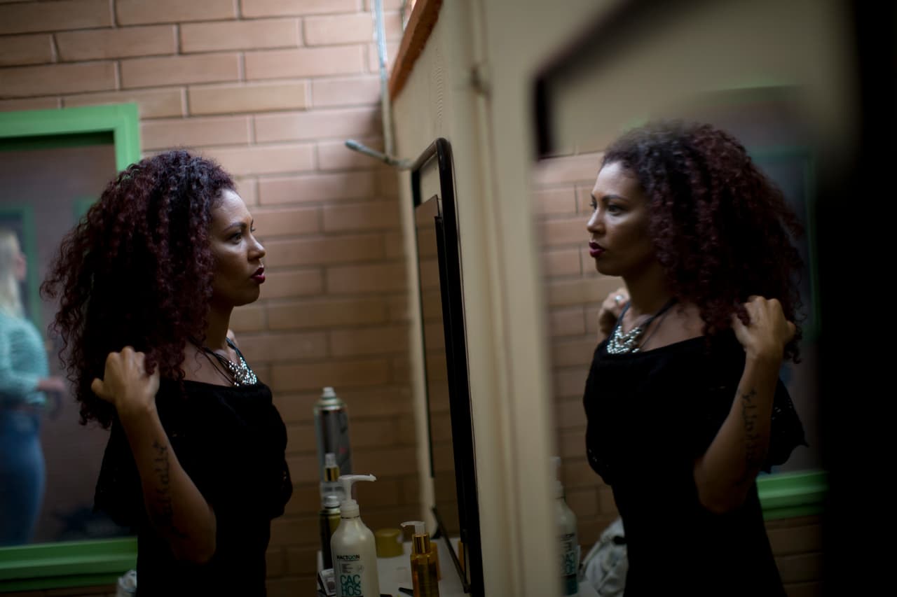 La reclusa Michelle Rangel, de 28 años, fue la ganadora del concurso en 2016. "Durante este momento no me siento como si estuviera en la cárcel", dijo. Está cumpliendo una condena por tráfico de drogas. "Mi alma está liberada".