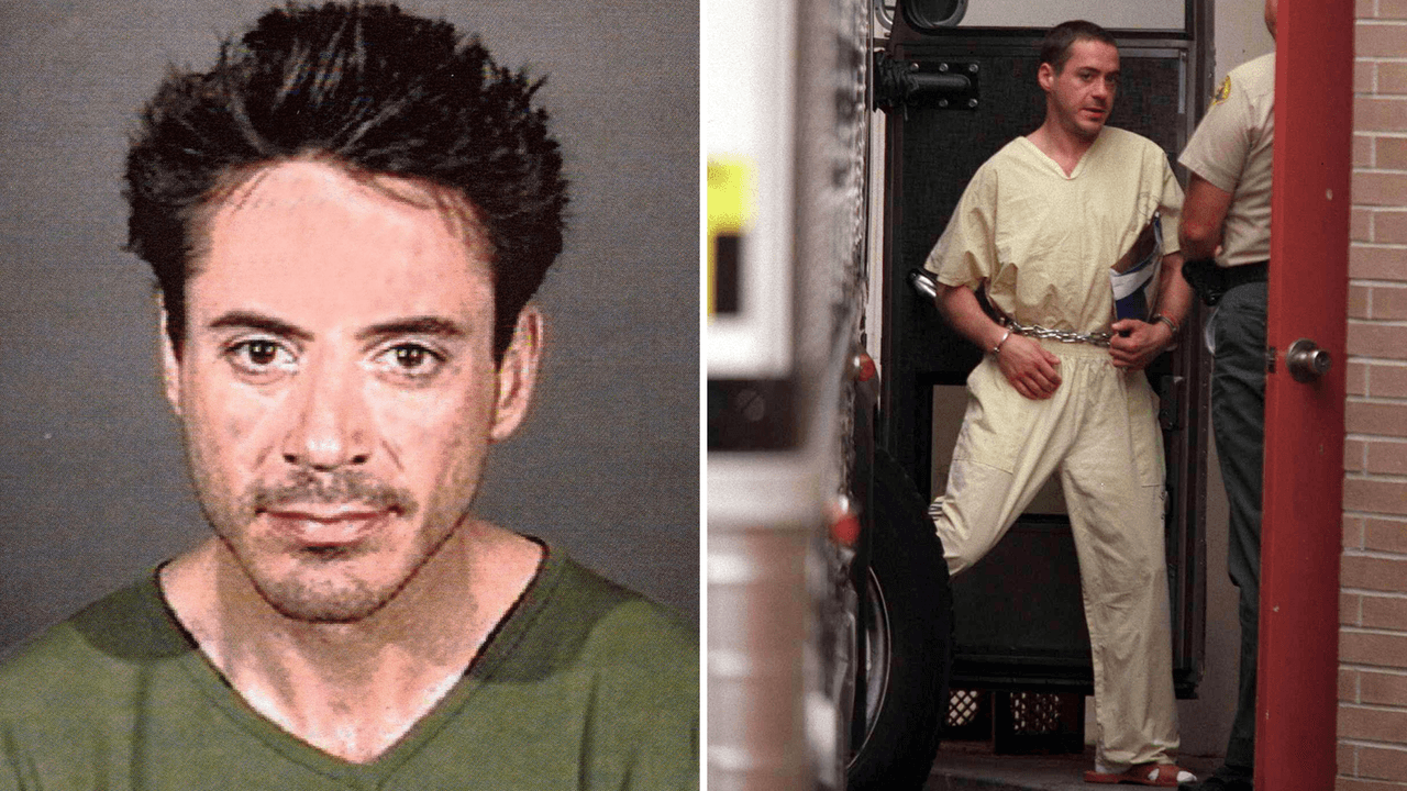 Robert Downey Jr. tuvo problemas con la ley a finales de los 90.