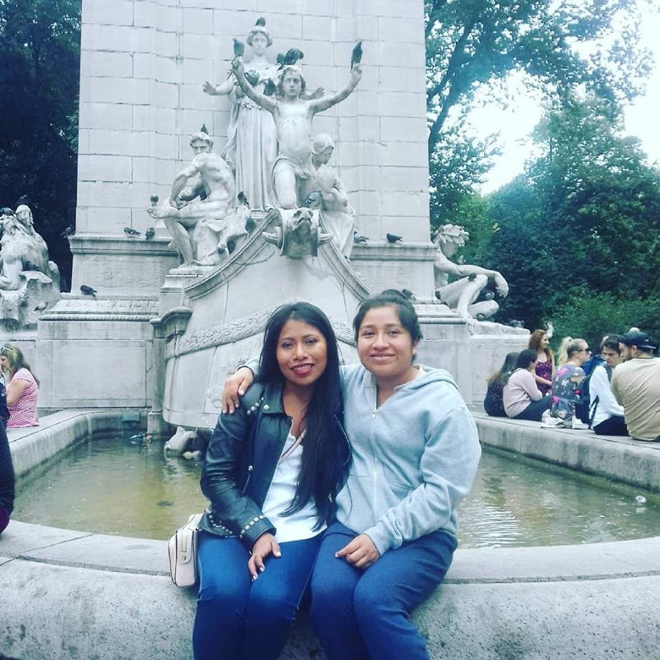 Angélica no brindó más detalles de dónde se encontró con Yalitza quien en estos momentos está descansanso de la gira de festivales que realizó para promocionar la película 'Roma' y que terminó en la pasada entrega de los premios Oscar.