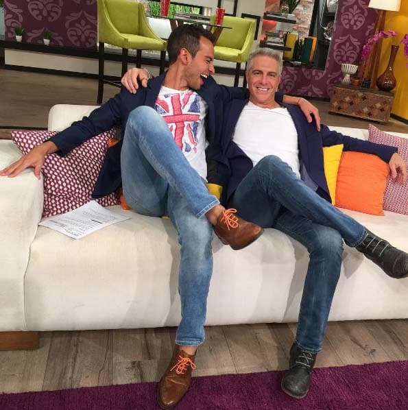 ¡Los más fashionistas! Chano Jurado y Lisardo.