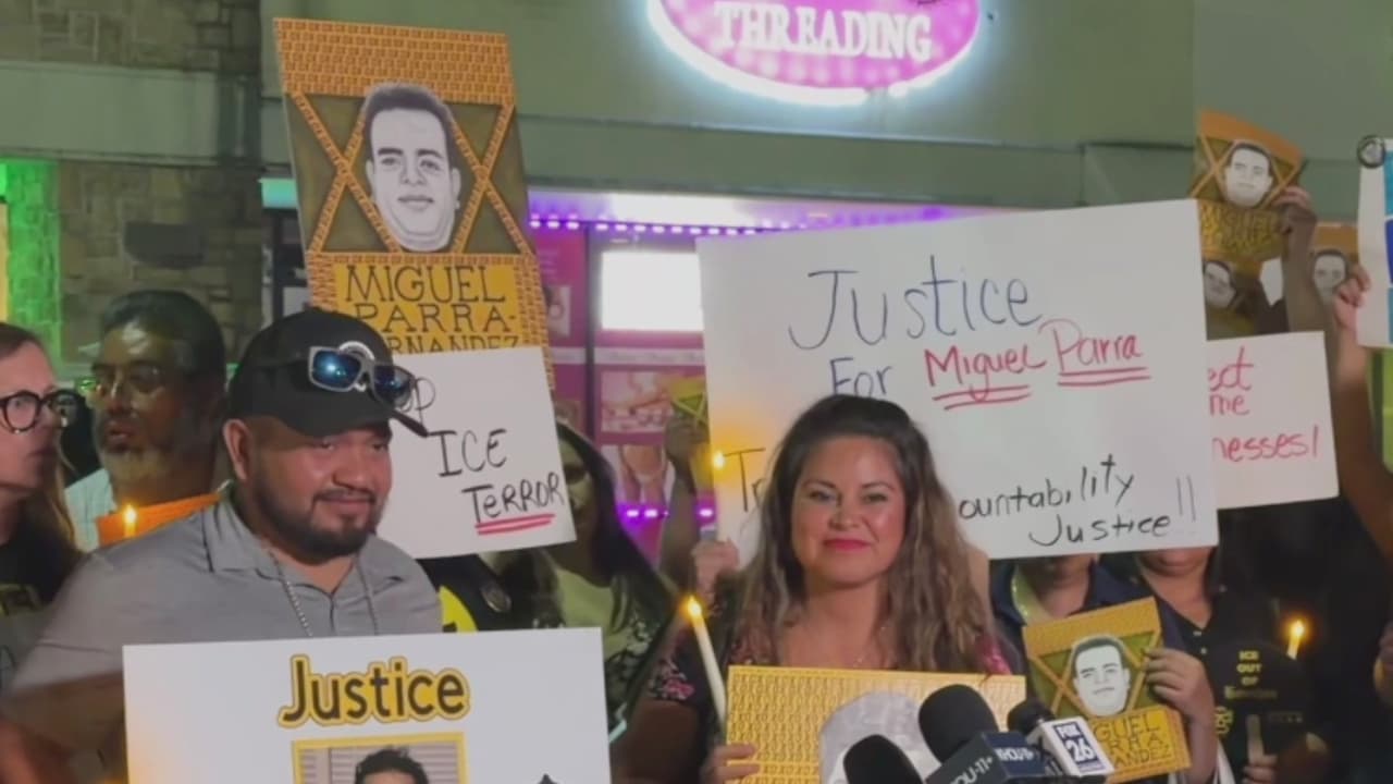 Exigen información sobre la salud de Miguel Parra, atropellado por ICE antes de ser arrestado