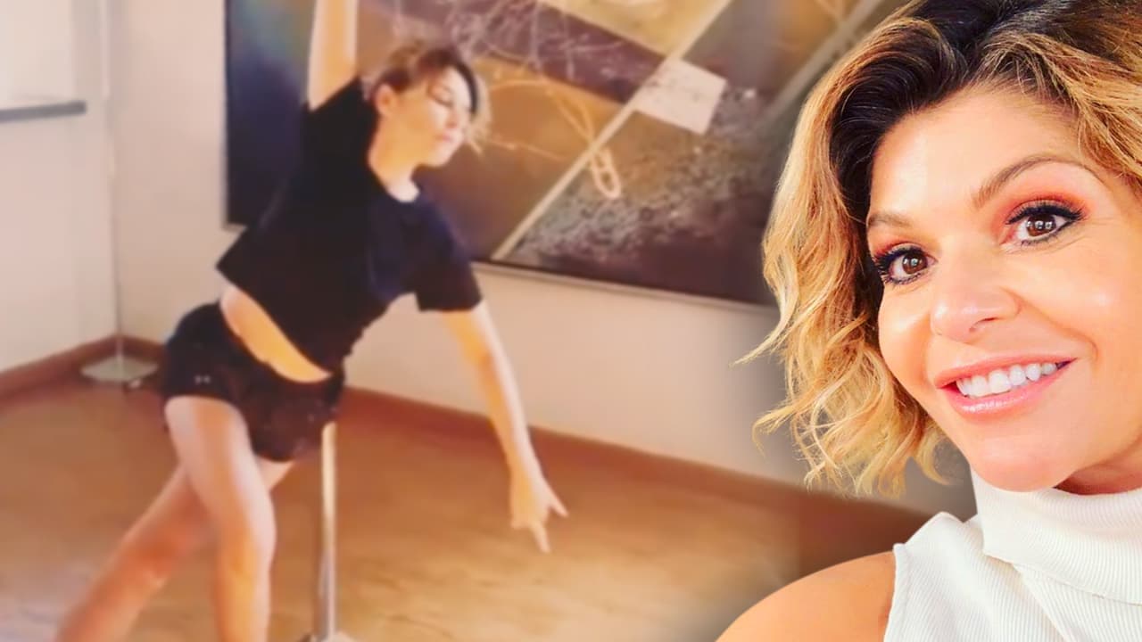 Itatí Cantoral baila 'pole dance' tras recuperarse de covid-19