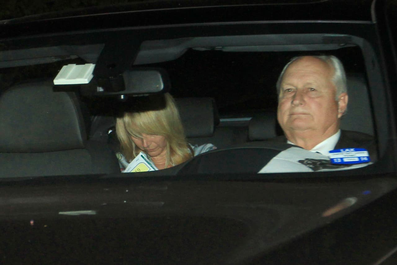 Llegaron famosos como Lisa Kudrow.